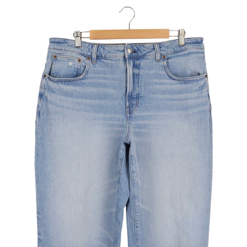 NWOT Madewell The Curvy Perfect Vintage Wide-Leg Crop Jean Hallstead Wash 33 - Picture 7 of 10